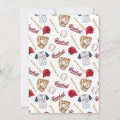 Baseball Birthday Party Invitation (Dos)