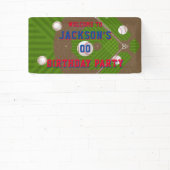 Baseball Birthday Party Spandoek (Insitu)