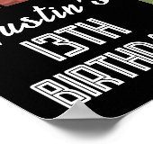 Baseball Birthday Party Welcome Poster | Editable  (Hoek)