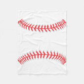 Baseball Blanket Fleece Deken (Voorkant)