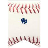 Baseball Blauwe Aangepaste Banner (Eerste vlag)