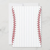 Baseball Boy Birthday Party Invitation (Dos)