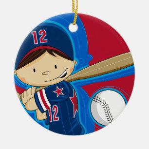 Baseball Boy Ornament