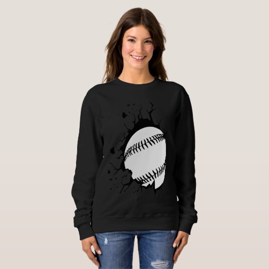 Baseball breakthrough for baseball players trui (Voorkant volledig)