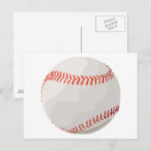 Baseball Briefkaart (Voorkant / Achterkant)