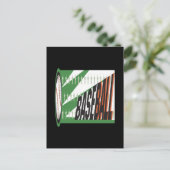 Baseball Briefkaart (Staand voorkant)