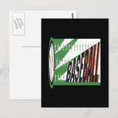 Baseball Briefkaart (Voorkant / Achterkant)