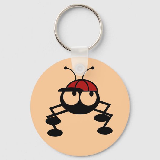 Baseball Bug Tshirts en Gifts Sleutelhanger (Voorkant)