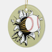 Baseball Burster Ornament (Links)