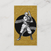 Baseball : Carte de visite Vintage (Dos)