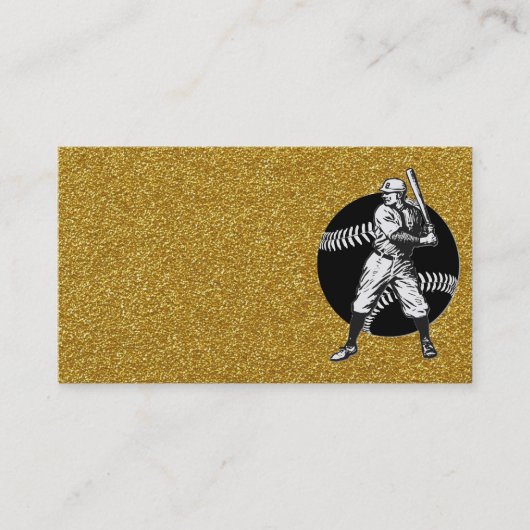 Baseball : Carte de visite Vintage (Devant)