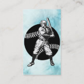Baseball : Carte de visite Vintage (Dos)