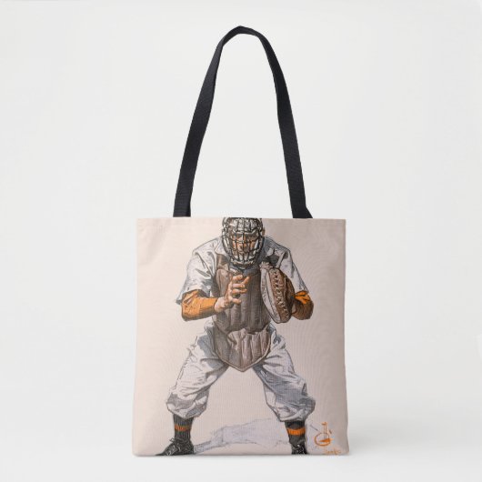 Baseball Catcher Draagtas (Voorkant)