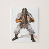 Baseball Catcher Legpuzzel (Verticaal)