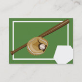 Baseball - Chubby Visitekaartje (Achterkant)