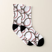 Baseball : Classique Motif sans couture (Paire)