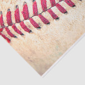 Baseball Close-up foto Tissuepapier (Detail)