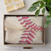 Baseball Close-up foto Tissuepapier (Geschenk)