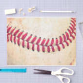 Baseball Close-up foto Tissuepapier (Craft)