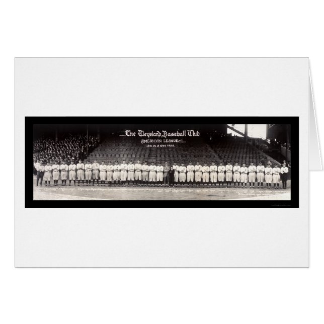 Baseball Club Ohio Foto 1922 (Voorkant Horizontaal)