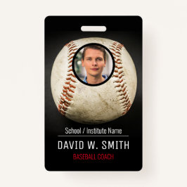 Baseball Coach Badge