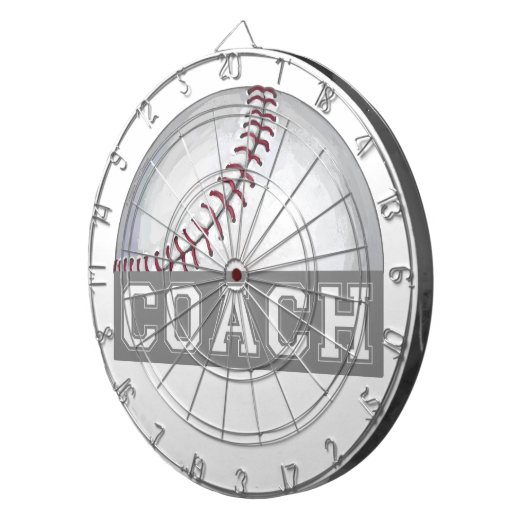Baseball Coach Dartbord (Voorkant Rechts)