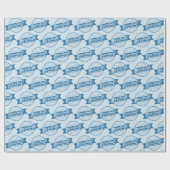 Baseball Coach Gift Wrap Cadeaupapier (Vlak)