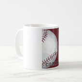 Baseball Coach Hartelijk dank Koffiemok (Voorkant links)