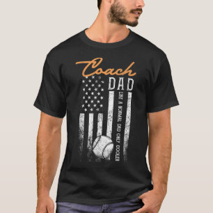 Baseball Coach pap als een normale pap, alleen koe T-shirt