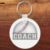 Baseball Coach Sleutelhanger (Voorkant)