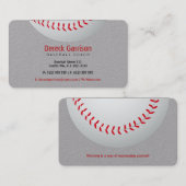 Baseball Coach | Sport Visitekaartje (Voorkant / Achterkant)