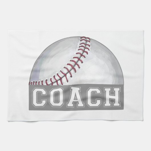 Baseball Coach Theedoek (Horizontaal)