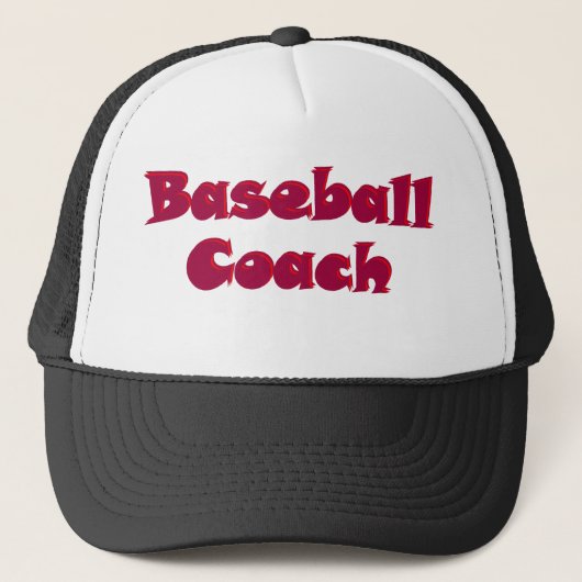 Baseball Coach Trucker Pet (Voorkant)