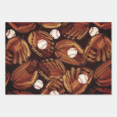 Baseball-Collectie Inpakpapier Vel (Voorkant)