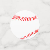  Baseball-Confetti Confetti (Kleine voorkant)