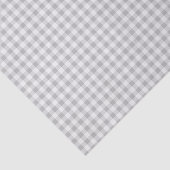 Baseball Coord. Gingham Tissue Wrap-Blue-Grey Tissuepapier (Detail)