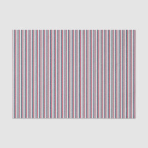 Baseball Coord Stripes RWB 20-WSSUE WRAPING PAPER Tissuepapier