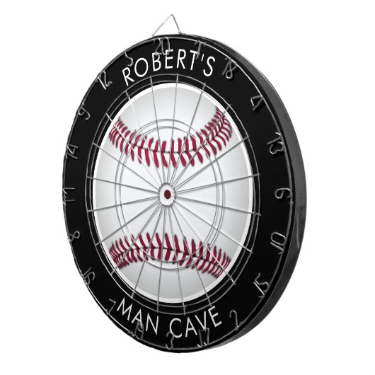 Baseball Custom Dart Board Dartbord (Voorkant Rechts)