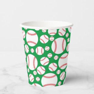 Baseball Cute Sports Kind Birthday Party Papieren Bekers