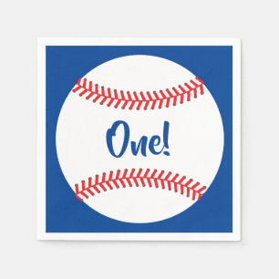 Baseball Cute Sports Kind Birthday Party Servet