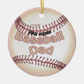 Baseball Dad ornament (Voorkant)
