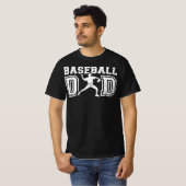 Baseball Dad T-shirt (Voorkant volledig)