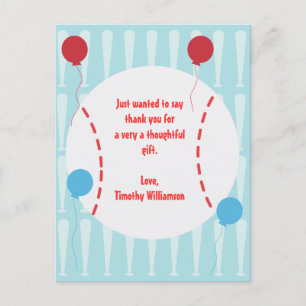 Baseball Dank je Post Kaart