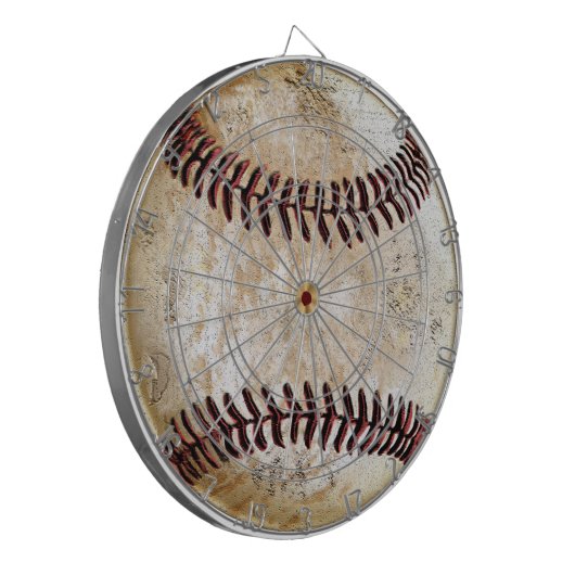 Baseball Dart Board voor je Man Cave Dartbord (Voorkant Links)