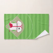 Baseball de Cute (Serviette à main)