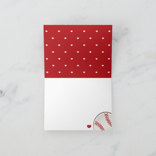 BASEBALL DE MARIAGE MONOGRAMMÉ MERCI (Intérieur)