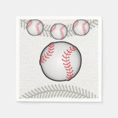 Baseball de serviettes en papier (Devant)