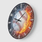 Baseball Decorative Wall klok (Hoek)