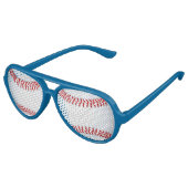 Baseball Design Foto zonnebril Shades (Gekanteld)