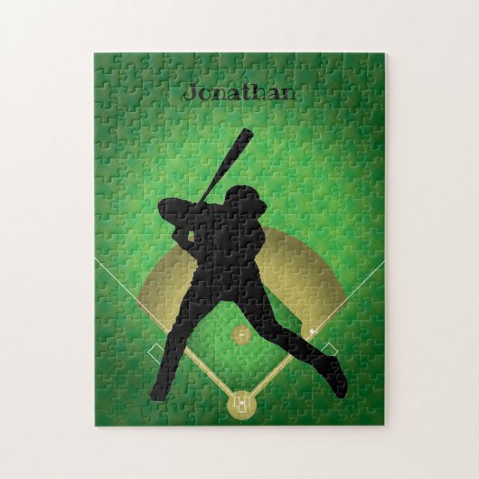 Baseball Design Jigzaag Puzzle Legpuzzel (Verticaal)